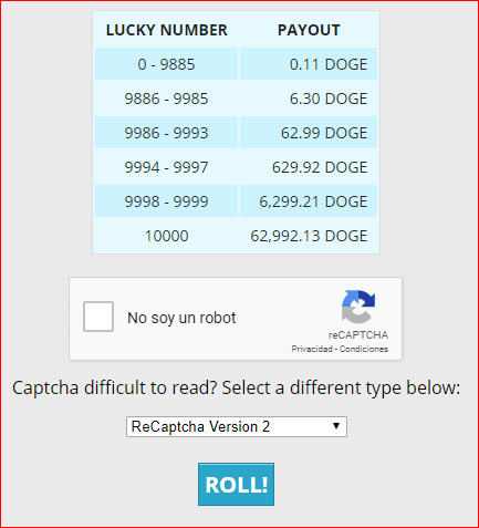 FreeDogecoin Captcha