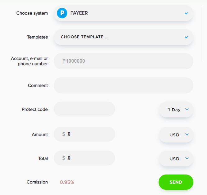 Payeer Retirar saldo de tu cuenta