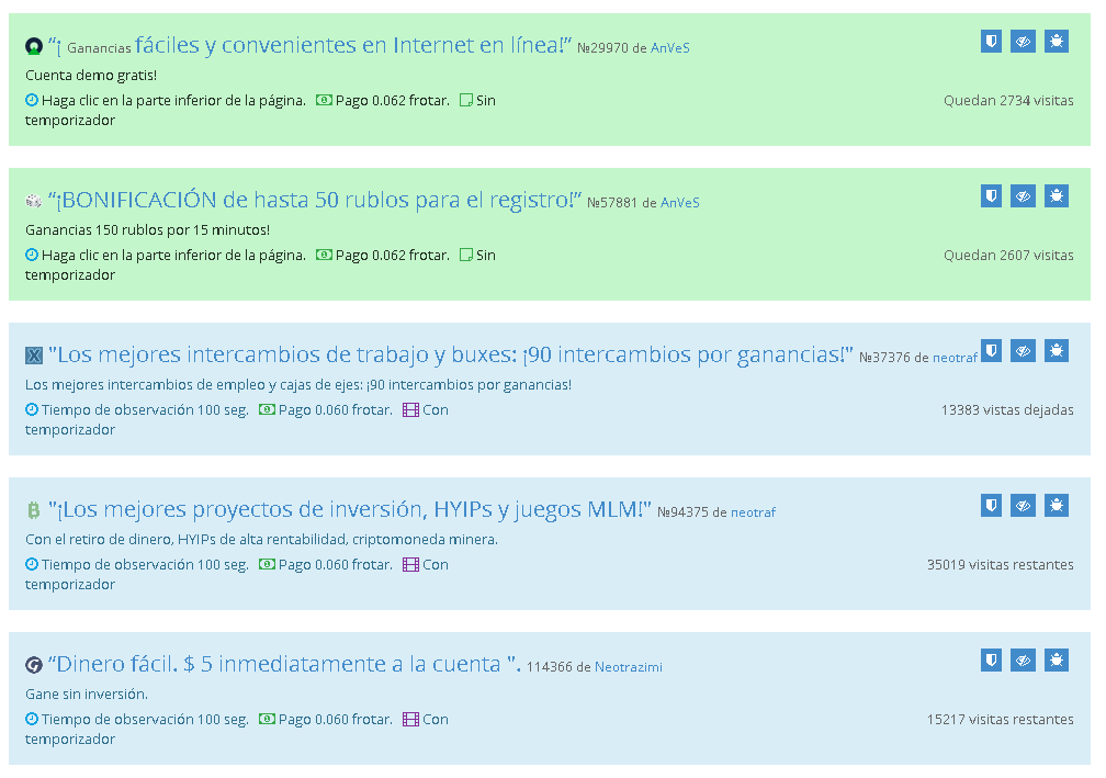 Anuncios en Socpublic