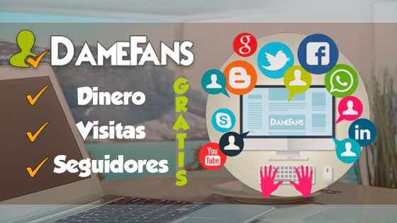 DameFans Ganar dinero y visitas
